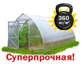 Теплица Дачная Стрелка 3.0